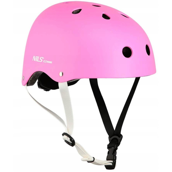 Дитячий велосипедний шолом з регулюванням + комплект захисту для скейту, розмір M