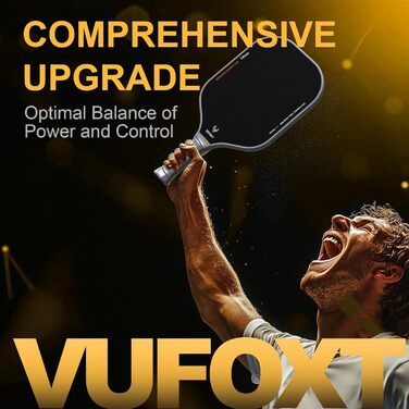 Набір для піклболу: 2 ракетки, м'ячики, стрічки, сумка та очисник. Легкі ракетки з покриттям з рохли та скловолокна, PP-ядро 14 мм, USAPA.