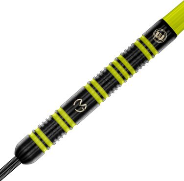 Дротики WINMAU MvG 85% Pro-Series 23 г, професійний набір з оперенням і хвостовиками