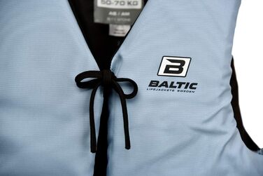 Жилет для плавання Baltic Aqua Grey (Mod. 4536) для досвідчених плавців, 50-70 кг