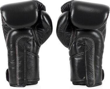 Боксерські рукавички Fairtex BGV6 для спарингу, чорні, 12oz