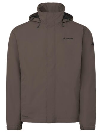 Чоловіча водонепроникна куртка VAUDE Escape light Jacket — вітрівка з мембраною, дихаюча, колір deer brown, розмір 4XL