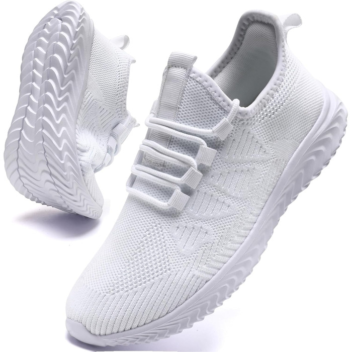 Жіночі кросівки: спортивні, для бігу, фітнесу, тенісу, туризму та відпочинку. Білі, розмір 38 EU