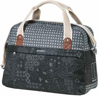 Велосипедний кошик Basil Classic Carry All Klickfix, 16 л, чорний, універсальний