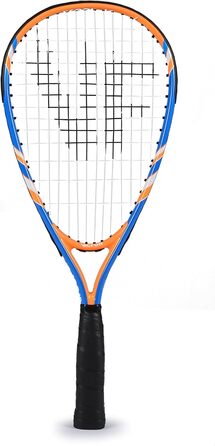 Дитячий набір для бадмінтону VICFUN Speed-Badminton 100: 2 ракетки, 3 волани, синьо-оранжева сумка