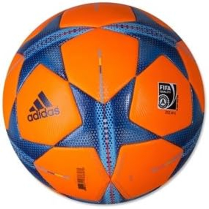 Футбольний м'яч adidas Finale 15 UEFA Champions League Hi-Vis Winter офіційний, 2015/2016, помаранчевий