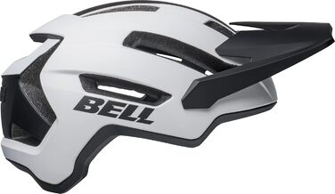 Велошолом Bell 4Forty Air MIPS, біло-чорний, захисний
