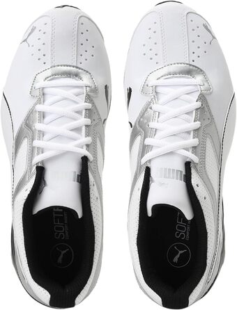 Кросівки чоловічі PUMA Tazon 6 (42 EU, білий, сріблястий, чорний)