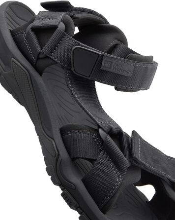 Jack Wolfskin LAKEWOOD RIDE SANDAL M: Чоловічі сандалі для туризму та відпочинку, 42 EU Phantom
