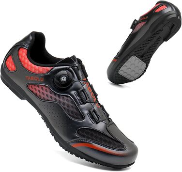 Чоловічі велосипедні туфлі для MTB та шосе, без фіксатора, чорні, 44 EU