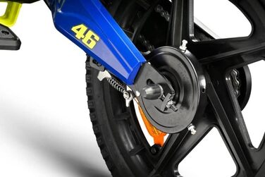 Дитячий електровелосипед VR46 Kid Moto-X 16 дюймів, 150 Вт, 125 Вт·год, з підвіскою, 8 км автономії