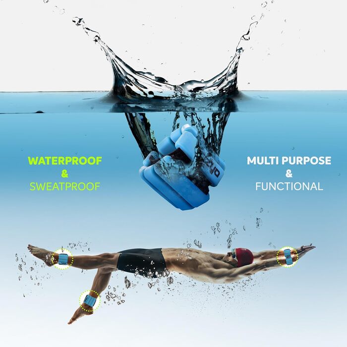 Набір регульованих важелів на зап'ястя Fizyo (2 шт.) - 225г для йоги, танців, пілатесу, кардіо