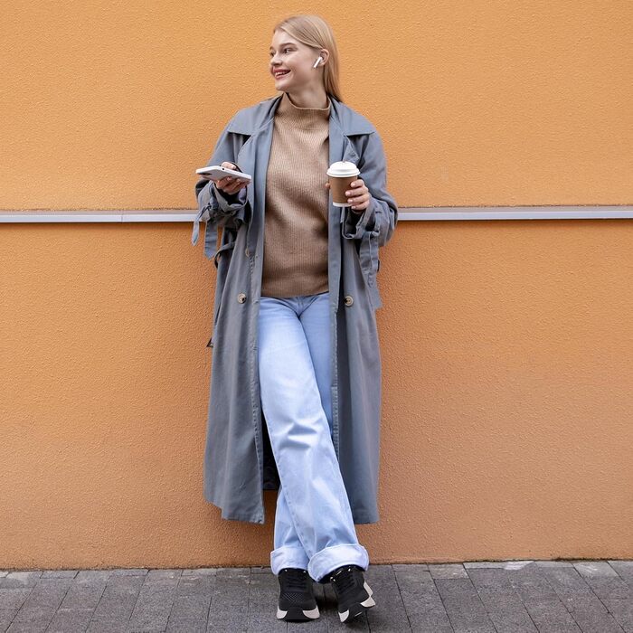 Жіночі кросівки FitVille для ходьби та бігу: широкі, дихаючі, з неслизькою підошвою, чорно-рожеві, 40 EU