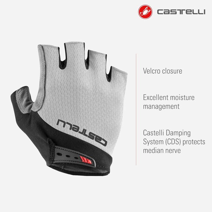 Рукавички чоловічі Castelli Entrata V L (слонова кістка) - велосипедні, зимові