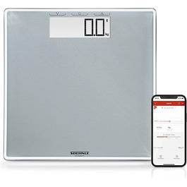 Цифрова вага Soehnle Style Sense Connect 100 з Bluetooth, LCD-дисплеєм, підключенням до додатку, максимальна вага 180 кг