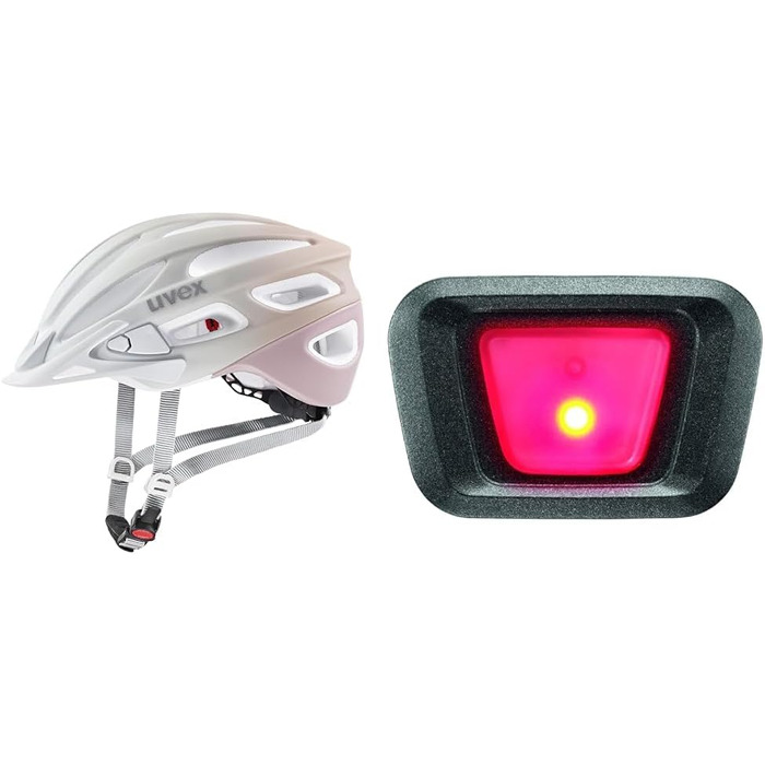 Велошолом Uvex True cc 55-58 см з LED підсвіткою XB048