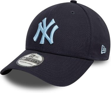 Кепка бейсболка New Era MLB 39Thirty з логотипом команди, вигнутий козирок (XS-S, New York Yankees #37185)