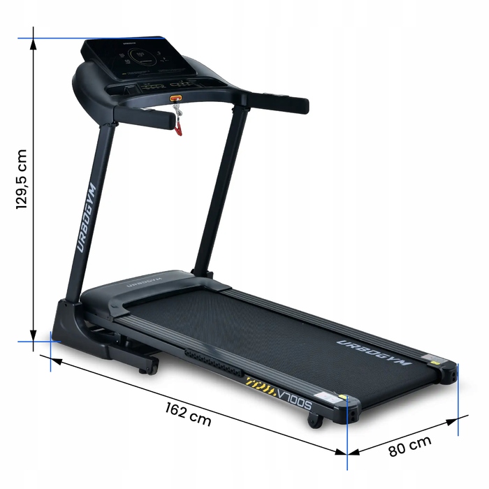 Електрична бігова доріжка Urbogym V700S (до 140 кг)