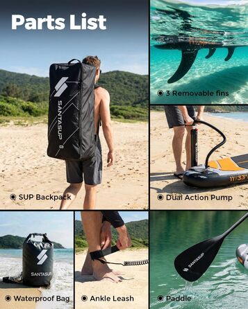 SUP дошка надувна Stand Up Paddle Board 320/335 см з комплектом аксесуарів: весло, насос, рюкзак, ліш, гермосумка, для дорослих