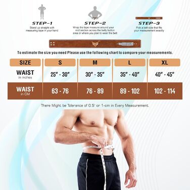 Пояс для важкої атлетики Mytra Fusion зі 100% натуральної шкіри, біла пряжка, для тренувань у спортзалі, фітнесу, чоловіків і жінок
