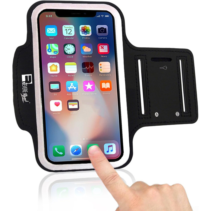 Спортивний чохол-нарукавник RevereSport для iPhone 11 Pro Max, тримач телефону для бігу, фітнесу та тренувань