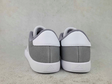 Кросівки Adidas VL Court 3.0 ID6314 шкіряні, сірі