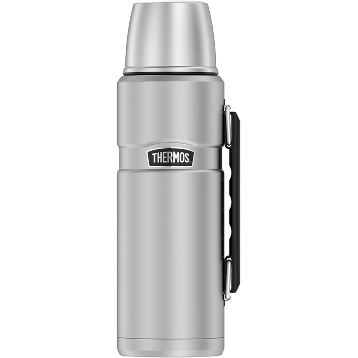 Термос Thermos Stainless King 1,2 л з ручкою, матова нержавіюча сталь
