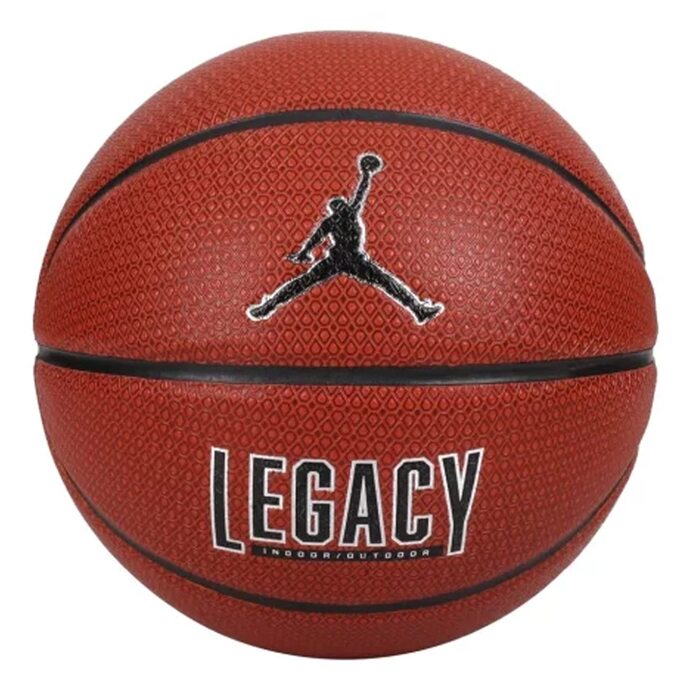 Баскетбольний м'яч Jordan Legacy 2.0 8P In/Out Ball J1008253-855, унісекс, помаранчевий, розмір 7 EU