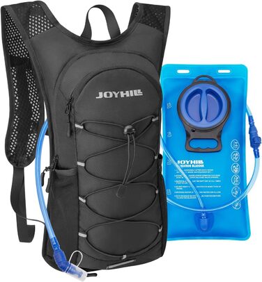 Гідратор JOYHILL 2 л з мундштуком, TPU, для рюкзака, герметичний питний мішок для гірських походів, кемпінгу, велосипеда, водонепроникний рюкзак 2 л + рюкзак