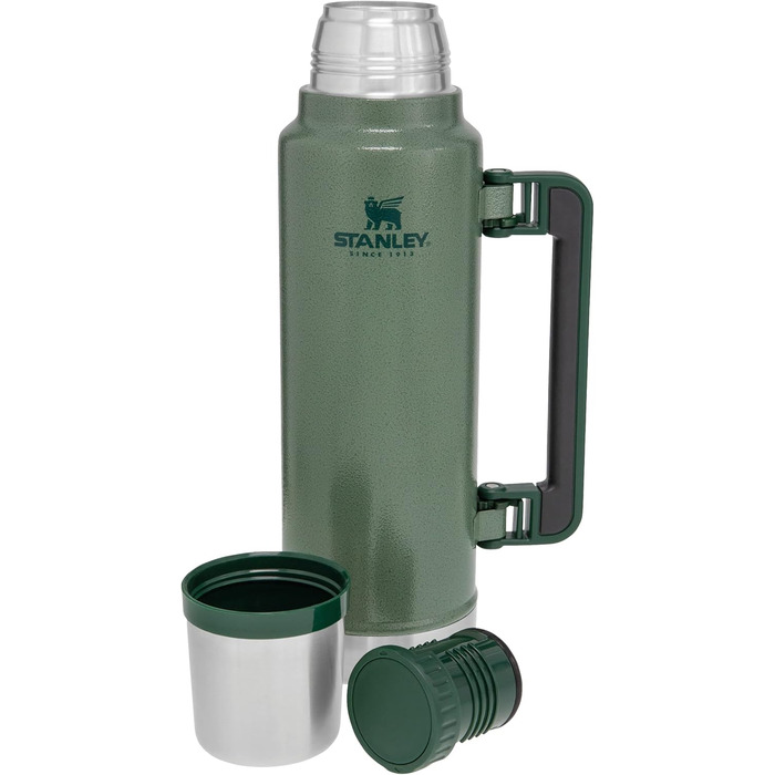 Термос Stanley Classic Legendary, нержавіюча сталь, тримає тепло/холод 15-48 годин, BPA-free, можна мити в посудомийній машині