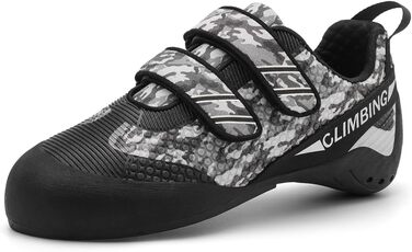 Жіночі скельні туфлі для скелелазіння, антиковзаючі, для залу та вулиці, з двома ремінцями, для початківців, 41 EU, чорні