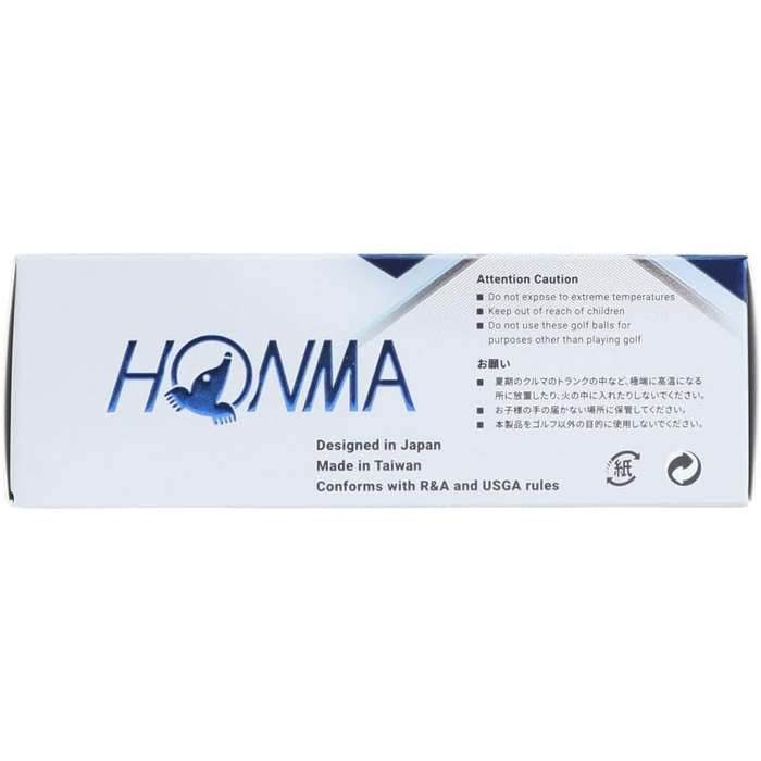 Гольф-м'ячі Honma New TW-S 2024, унісекс, 12 шт., білі