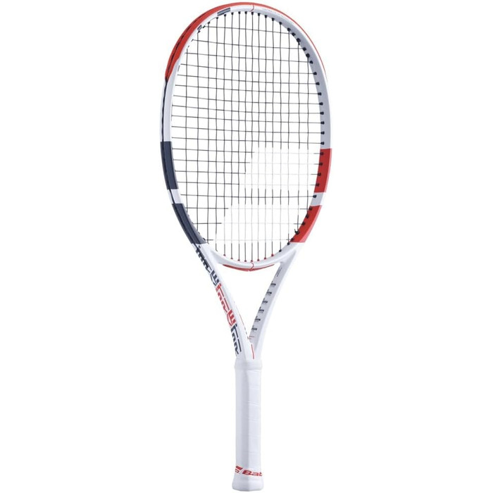 Тенісна ракетка Babolat Pure Strike Junior 25 S, унісекс, для підлітків, універсальний розмір, біло-червона-чорна