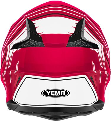Мотошолом повнолицевий Yema YM-915 для даунхілу, ендуро, квадроциклів, MTB, BMX, сертифікат ECE, для дорослих, унісекс, розмір S, QR