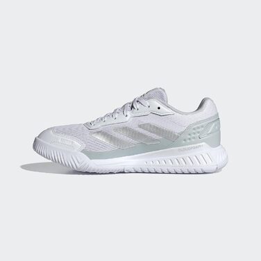 Жіночі кросівки adidas Courtquick W Padel Cloud White Silver Metallic Cloud White, 37 1/3 EU