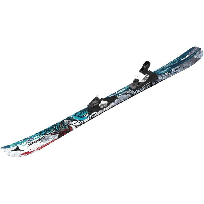 Гірські лижі ATOMIC Bent JR 110-130 + кріплення C 5 GW, дитячі, Petrol 120