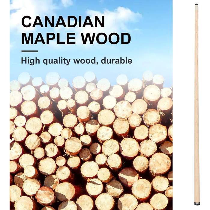 Набір більярдних київ GARSEN (4 шт.) - набір різних кольорів, довжина 147,3 см