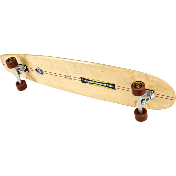 Hamboards Huntington Hop 'Sky Cream' – ручна робота, лонгборд для лендсерфінгу та круїзингу, ламінована береза і клен