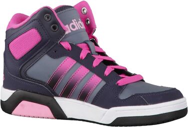 Дитячі кросівки adidas Bb9tis Mid K, 28 EU, синій, рожевий, чорний