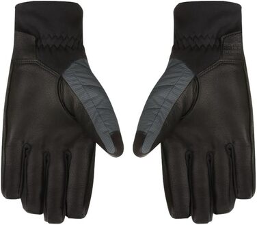 Жіночі рукавички Salewa Ortles Tirolwool Responsive, утеплені, чорні, розмір 5/XS