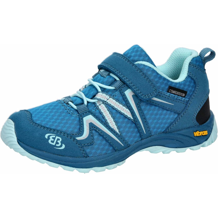Дитячі трекінгові черевики Brütting Rockwall (25 EU, Petrol Türkis)