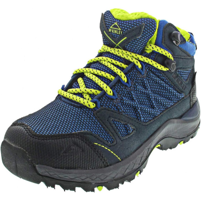 Трекінгові черевики McKinley Kona Mid IV (35 EU) Navy Blue Yellow - унісекс для дітей