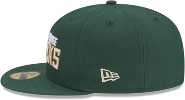 Кепка New Era 59Fifty з логотипом NBA Champions Milwaukee Bucks, зелений колір (62)