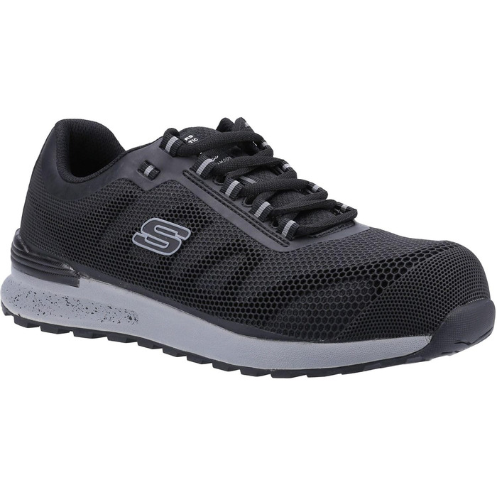 Чоловічі кросівки Skechers 77180EC-BLU, чорний, розмір 45 EU, KPU Mesh