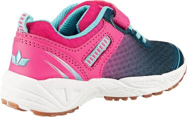 Дитячі спортивні туфлі Lico Barney - унісекс, кольори: морський, рожевий, бірюзовий (35 EU)