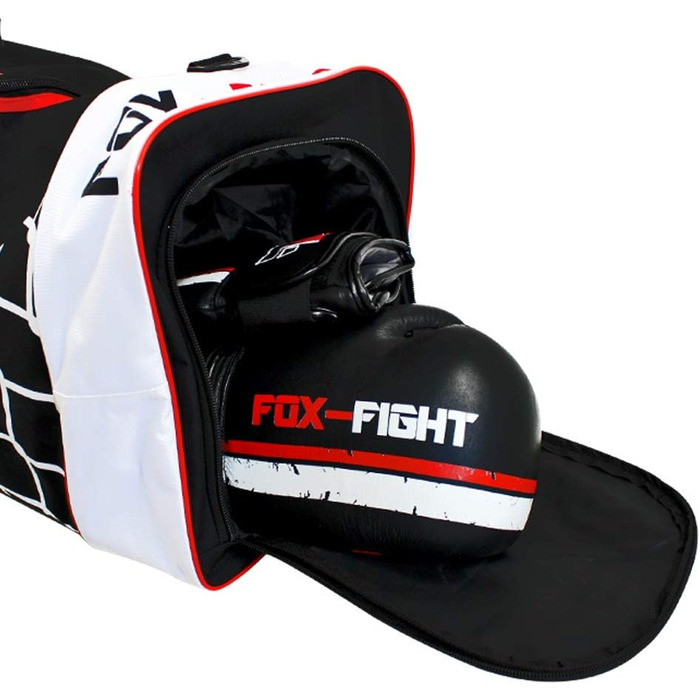 Спортивна сумка FOX-FIGHT Ultimate XL з відділенням для взуття, 82x32x32 см, для тренажерного залу, тренувань