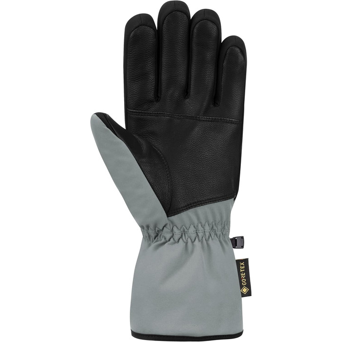 Унісекс лижні рукавички Reusch Morris Gore-Tex, водонепроникні, дихаючі, теплі, чоловічі, розмір 10.5, сірі-чорні