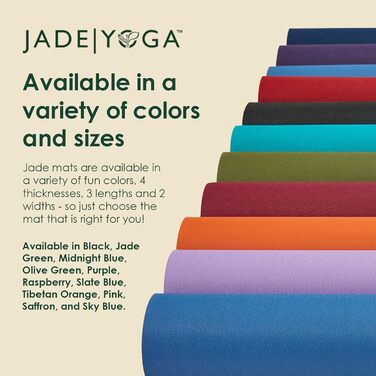 Килимок для йоги JADE YOGA Harmony з підвищеним зчепленням