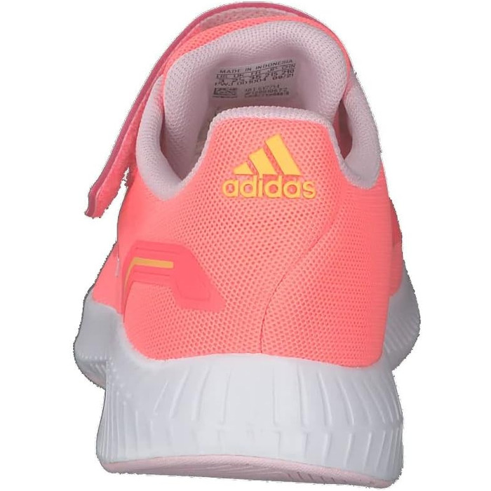 Кросівки для бігу Adidas Runfalcon 2.0 EL, унісекс, дитячі, розмір 28 EU, червоний, білий, рожевий