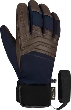 Зимові рукавички Reusch Jupiter Gore-TEX, теплі, водонепроникні, вітрозахисні, дихаючі, для снігу та лиж, унісекс, синьо-коричневі, розмір 10